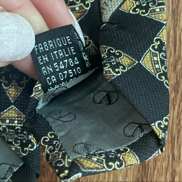 Valentino Cravatte silk tie hand made in Italy - Picture 11 of 13